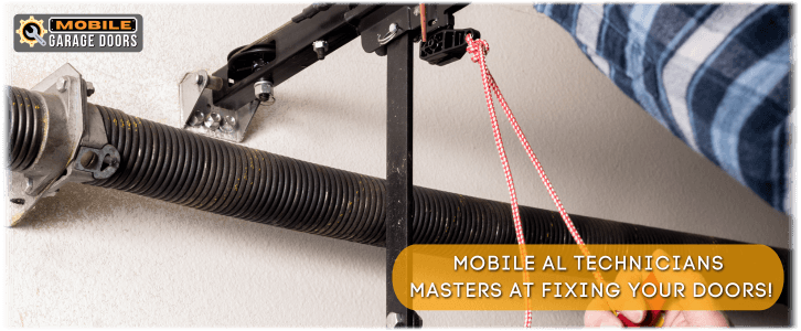 Broken Garage Door Spring Mobile AL